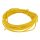 PBW10/YE Boston  USA made (Gavitt) waxed cotton braided push back wire, yellow, 10 feet