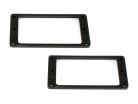 PC0741003 Allparts  pickup rings, flat profile, humbucking, black, 2pcs