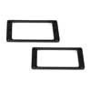 PC0741003 Allparts  pickup rings, flat profile, humbucking, black, 2pcs