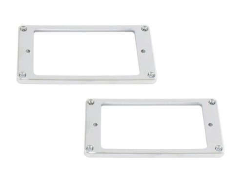 PC0741010 Allparts  pickup rings, flat profile, humbucking, chrome, 2pcs