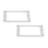 PC0741010 Allparts  pickup rings, flat profile, humbucking, chrome, 2pcs