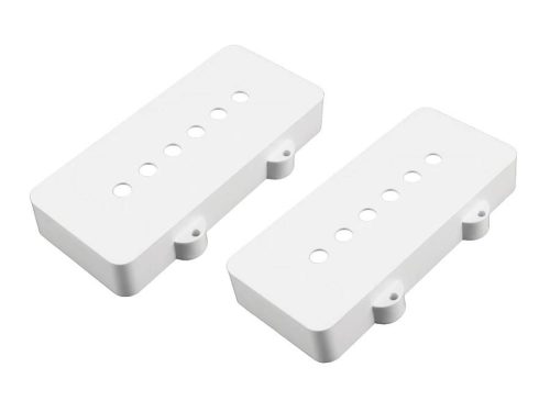 PC6400025 Allparts  pickup covers for Jazzmaster, white nylon, set of 2