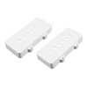 PC6400025 Allparts  pickup covers for Jazzmaster, white nylon, set of 2