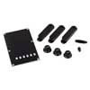 PG0549023 Allparts  accessory kit for Strat, black, 3-ply backplate