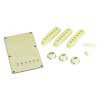 PG0549024 Allparts  accessory kit for Strat, mint green, 3-ply backplate