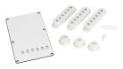 PG0549025 Allparts  accessory kit for Strat, white, 3-ply backplate