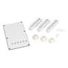 PG0549025 Allparts  accessory kit for Strat, white, 3-ply backplate