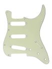 PG0554024 Allparts  pickguard for Stratocaster, '62 style, 11 screwholes, 3-ply mint green (MG/B/MG)