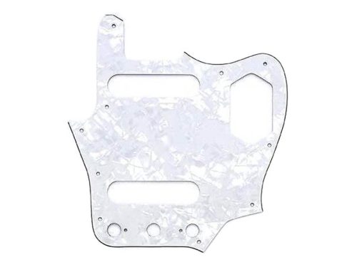 PG0580055 Allparts  pickguard for Jaguar, white pearloid