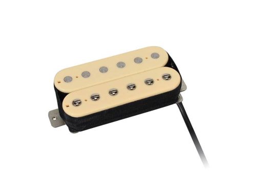 PHB-90-BIV Boston Power Rock humbucker pickup, Alnico 5 bar, 4 conductors, waxed formvar wire, 15.0K bridge, ivory