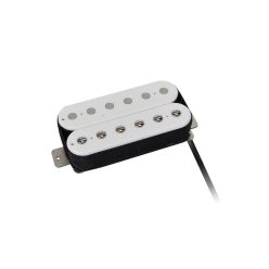   PHB-90-BWH Boston Power Rock humbucker pickup, Alnico 5 bar, 4 conductors, waxed formvar wire, 15.0K bridge, white