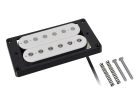 PHB-90-BWH Boston Power Rock humbucker pickup, Alnico 5 bar, 4 conductors, waxed formvar wire, 15.0K bridge, white