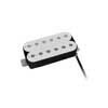 PHB-90-BWH Boston Power Rock humbucker pickup, Alnico 5 bar, 4 conductors, waxed formvar wire, 15.0K bridge, white