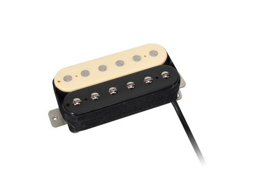 PHB-90-BZE Boston Power Rock humbucker pickup, Alnico 5 bar, 4 conductors, waxed formvar wire, 15.0K bridge, zebra