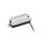 PHB-90-NWH Boston Power Rock humbucker pickup, Alnico 5 bar, 4 conductors, waxed formvar wire, 9.6K neck, white