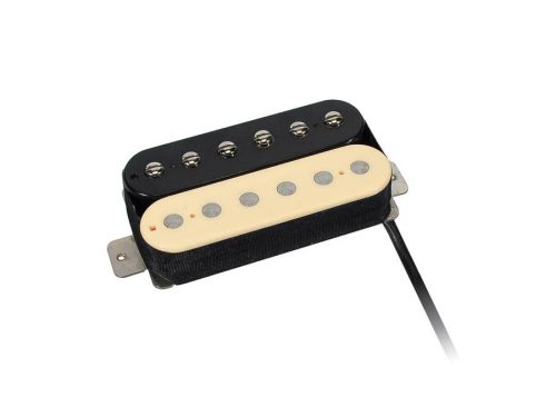 PHB-90-NZE Boston Power Rock humbucker pickup, Alnico 5 bar, 4 conductors, waxed formvar wire, 9.6K neck, zebra