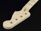 PJMOFAT Allparts  neck for Jazz Bass® or Precision Bass®, maple fretboard, 7,25" radius, 21 frets, sanded/unfinished