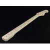 PJMOFAT Allparts  neck for Jazz Bass® or Precision Bass®, maple fretboard, 7,25" radius, 21 frets, sanded/unfinished