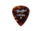 PK-30-H Boston  picks, celluloid, tortoise, standard teardrop model, 24-pack, heavy, 1.00 mm.