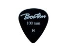 PK-32-H Boston  picks, celluloid, black, standard teardrop model, 24-pack, heavy, 1.00 mm.