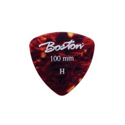   PK-40-H Boston  picks, celluloid, tortoise, standard triangle model, 24-pack. heavy, 1.00 mm.