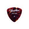 PK-40-H Boston  picks, celluloid, tortoise, standard triangle model, 24-pack. heavy, 1.00 mm.