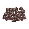 PK-40-M Boston  picks, celluloid, tortoise, standard triangle model, 24-pack, medium, 0.73 mm.