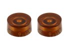 PK0130022 Allparts  speed knobs, vintage style, amber, 2pcs