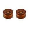 PK0130022 Allparts  speed knobs, vintage style, amber, 2pcs