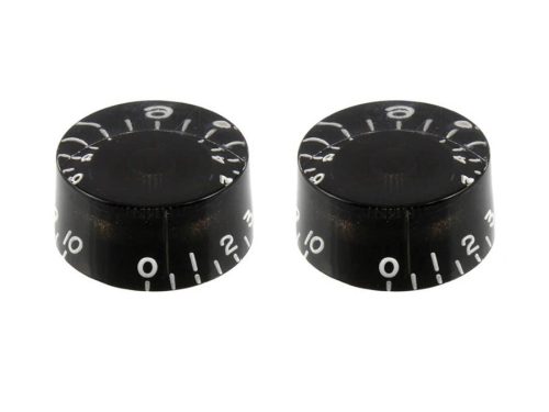 PK0130023 Allparts  speed knobs, black, 2pcs