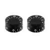PK0130023 Allparts  speed knobs, black, 2pcs