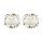 PK0130025 Allparts  speed knobs, white, 2pcs