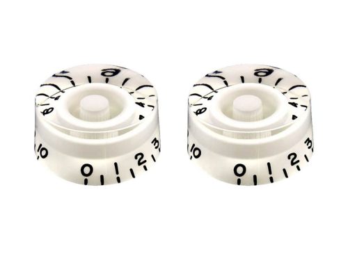 PK0130025 Allparts  speed knobs, white, 2pcs