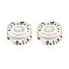 PK0130025 Allparts  speed knobs, white, 2pcs