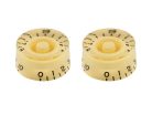 PK0130028 Allparts  speed knobs, cream, 2pcs