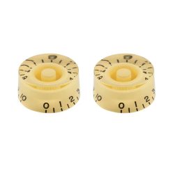 PK0130028 Allparts  speed knobs, cream, 2pcs