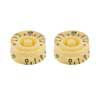 PK0130028 Allparts  speed knobs, cream, 2pcs