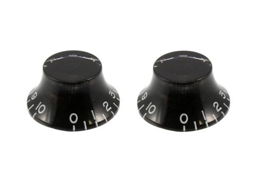 PK0140023 Allparts  bell knobs, black, 2pcs