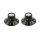 PK0145023 Allparts  amp knobs, black, 2pcs