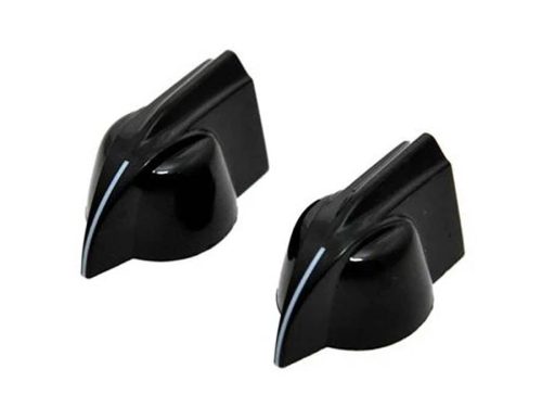 PK0173023 Allparts  pointer knobs, black, 2pcs