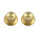 PK0184032 Allparts  reflector knobs, volume, gold, 2pcs