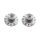 PK3242025 Allparts  tone knobs, Witch Hat style, fits USA split shaft pots, white, 2pcs