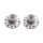 PK3244025 Allparts  volume knobs, Witch Hat style, fits USA split shaft pots, white, 2pcs