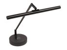 PLM-1000-BK Boston  piano LED lamp T--shape with wireless charger in lamp base, black aluminium housing, incl. PSU