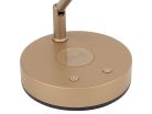 PLM-1000-MS Boston  piano LED lamp T-shape with wireless charger in lamp base, brass aluminium housing, incl. PSU