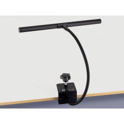   PLM-1500-BK Boston  piano LED lamp T-shape with clamp, 78 LEDs, Color Temperature:3000K - 6500K adjustment