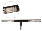 PLM-600-BK Boston  piano lamp, 2x G4 3W silicone led bulbs, with USB power supply, satin black