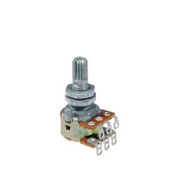   PM-250-Z ALPS  2x250K blender potentiometer, 10mm. bushing, M7x0,75 thread, blends 2 sources, made in Japan