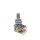 PM-250-Z ALPS  2x250K blender potentiometer, 10mm. bushing, M7x0,75 thread, blends 2 sources, made in Japan