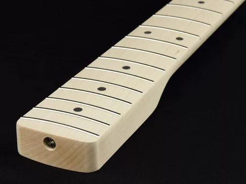 PMO Allparts  neck for Precision Bass®, maple fretboard, 10" radius, 20 frets, sanded/unfinished